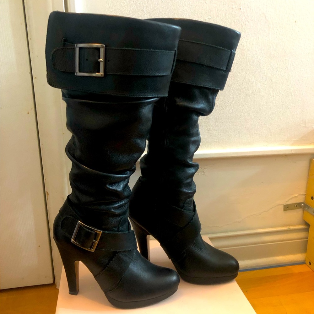 Knee high boots